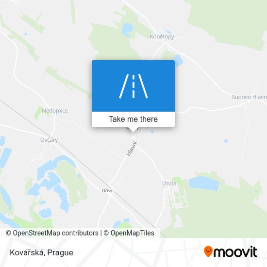 Kovářská map