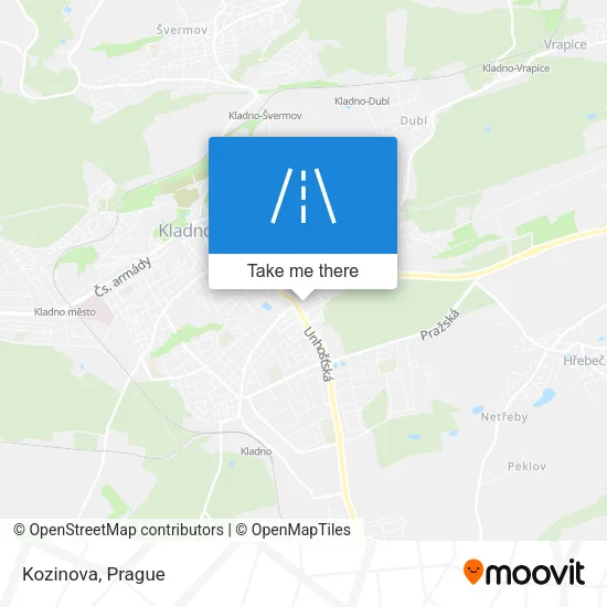 Карта Kozinova