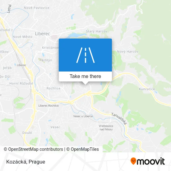 Карта Kozácká