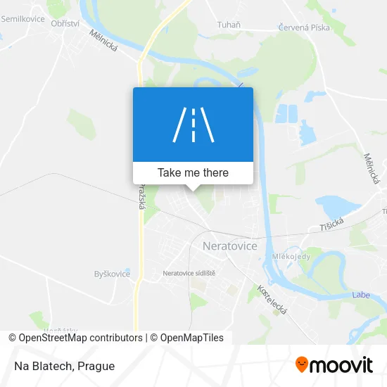 Карта Na Blatech