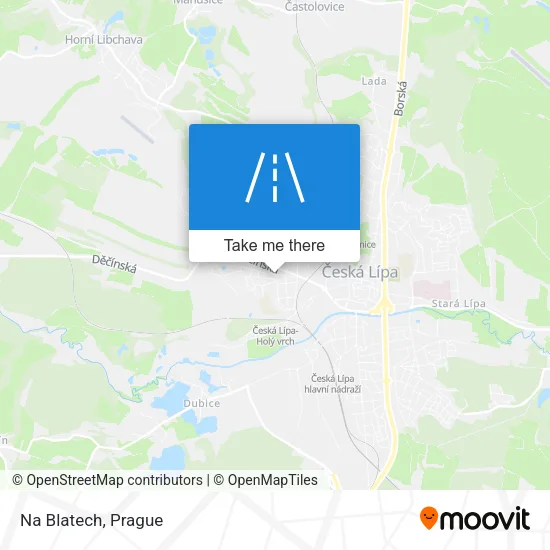 Карта Na Blatech