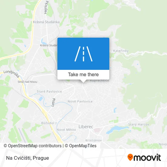 Карта Na Cvičišti