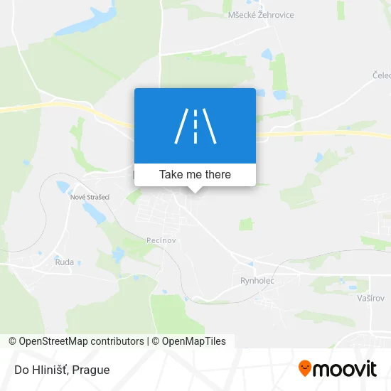 Карта Do Hlinišť