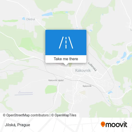 Карта Jilská