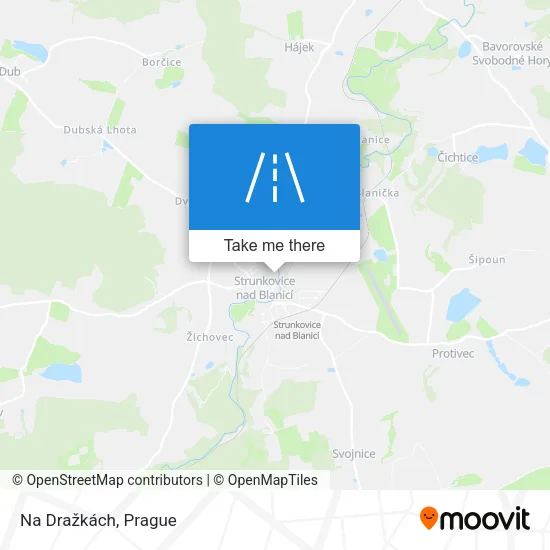 Карта Na Dražkách