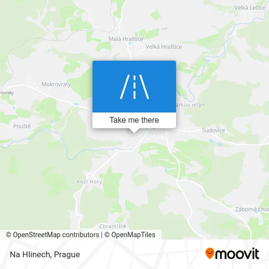 Карта Na Hlinech