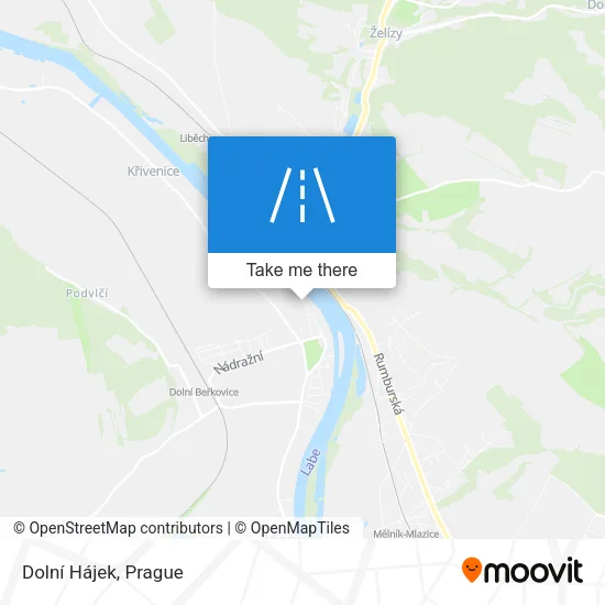 Карта Dolní Hájek