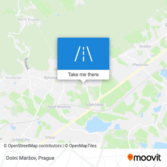 Dolní Maršov map
