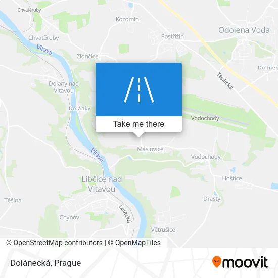 Карта Dolánecká