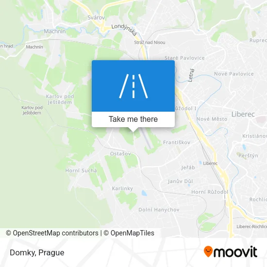 Карта Domky