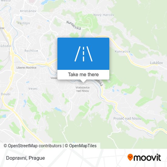 Dopravní map