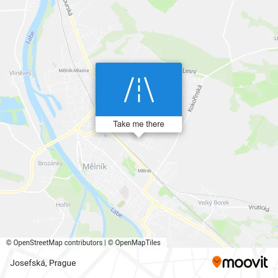 Карта Josefská