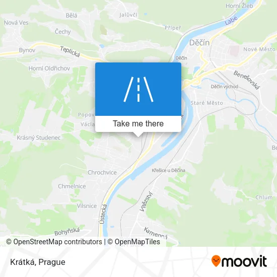 Карта Krátká