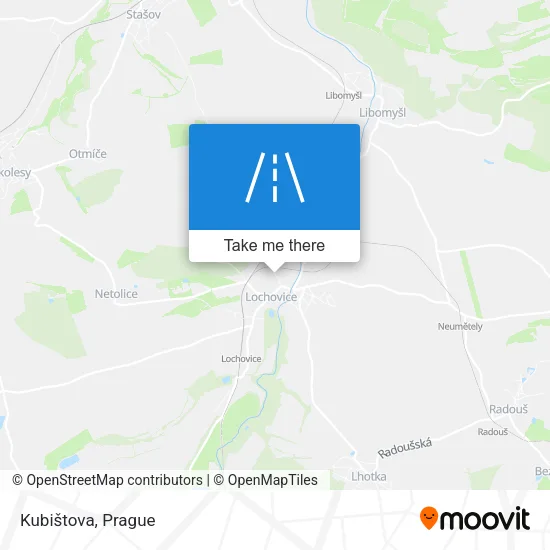 Карта Kubištova