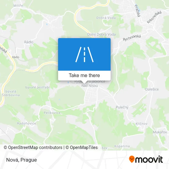 Карта Nová