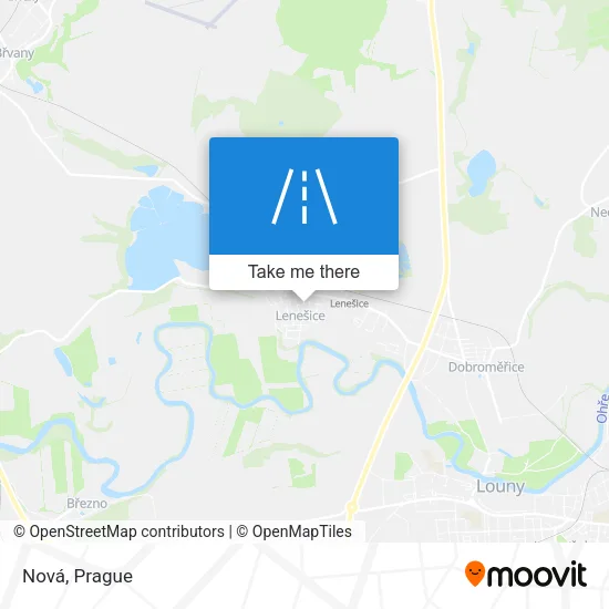 Карта Nová