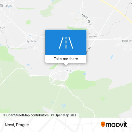 Карта Nová