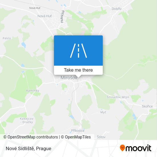 Nové Sídliště map