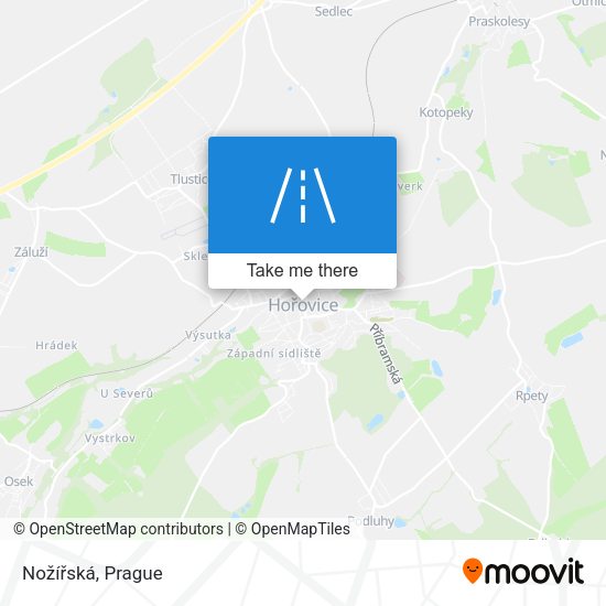 Nožířská map