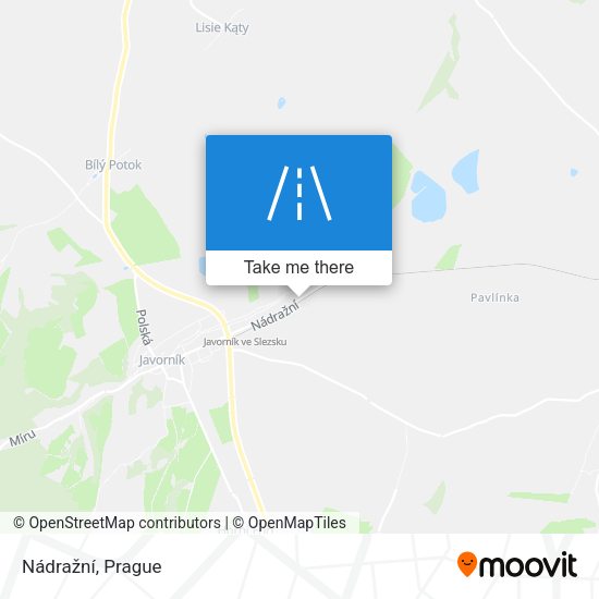 Nádražní map