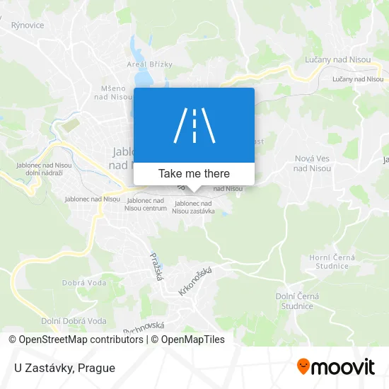 Карта U Zastávky