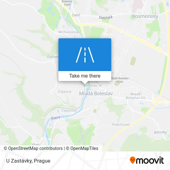 Карта U Zastávky