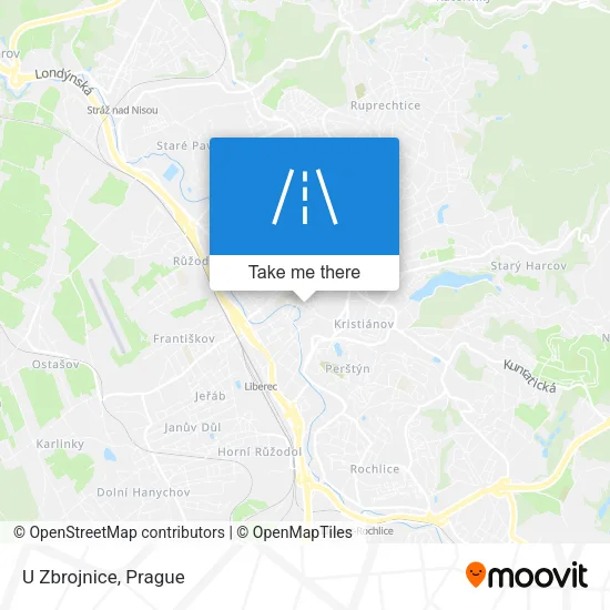 Карта U Zbrojnice