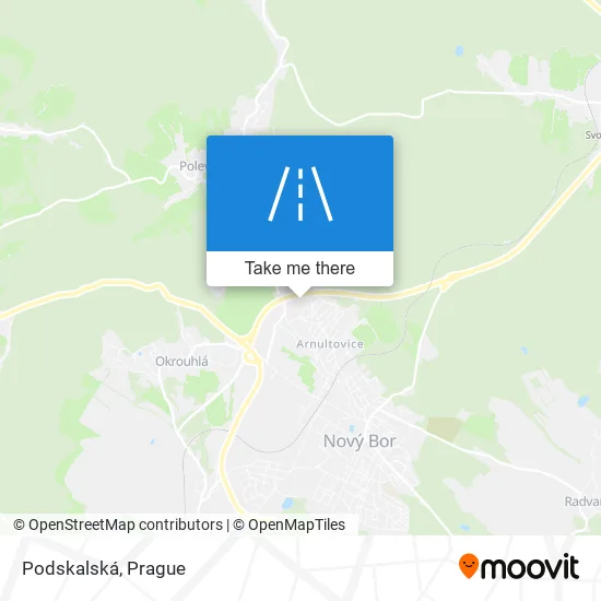 Карта Podskalská