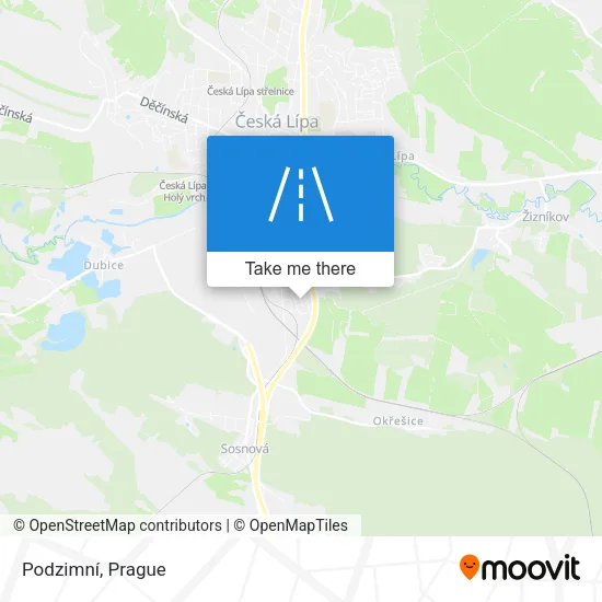 Карта Podzimní