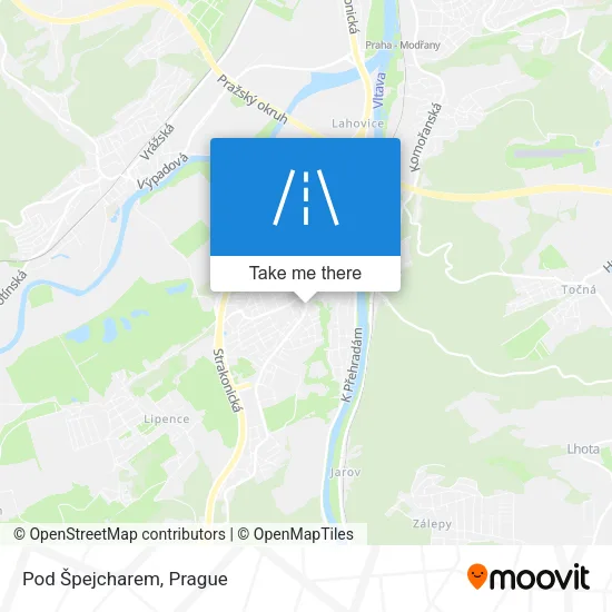 Карта Pod Špejcharem