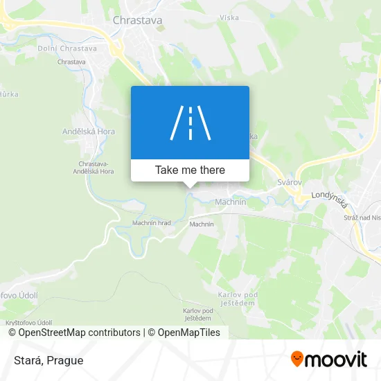 Карта Stará