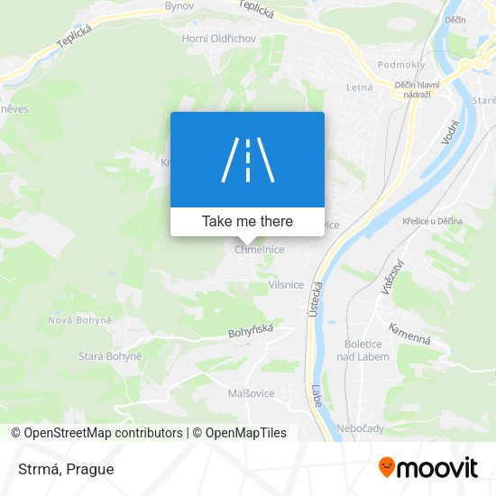 Карта Strmá