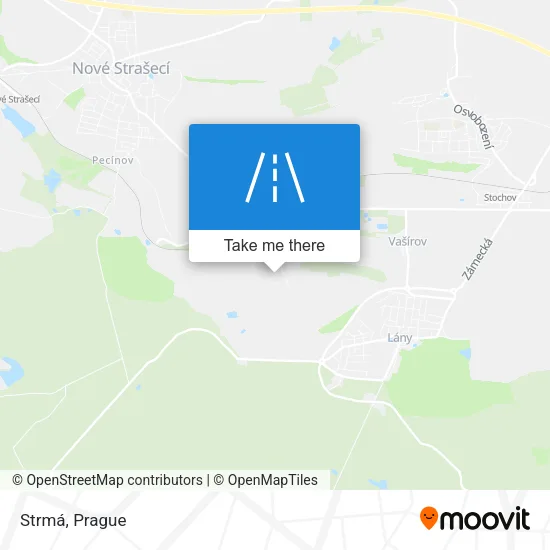 Карта Strmá