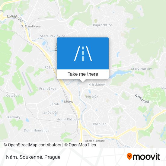 Nám. Soukenné map