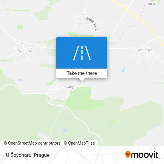 Карта U Špýcharu