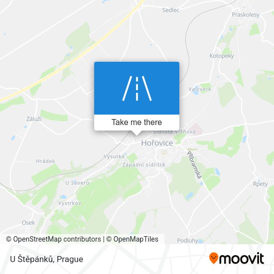 U Štěpánků map
