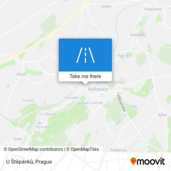 Карта U Štěpánků