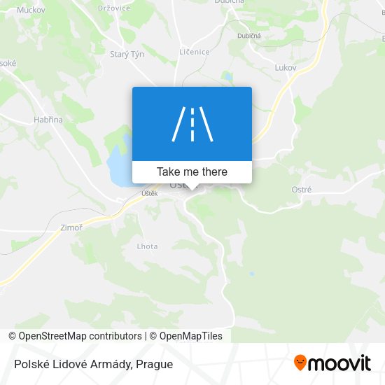 Polské Lidové Armády map