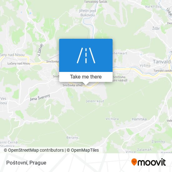 Poštovní map