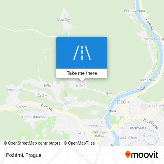 Požární map