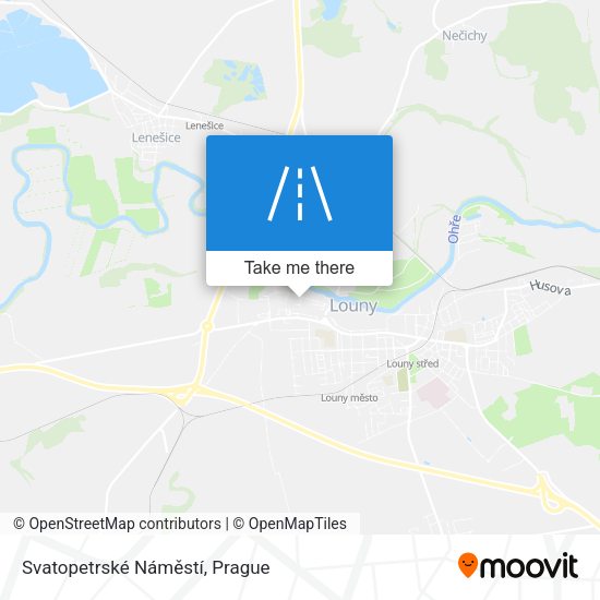 Svatopetrské Náměstí map