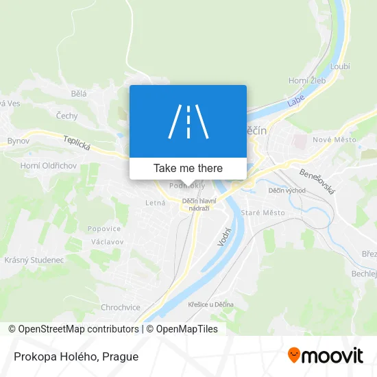 Карта Prokopa Holého