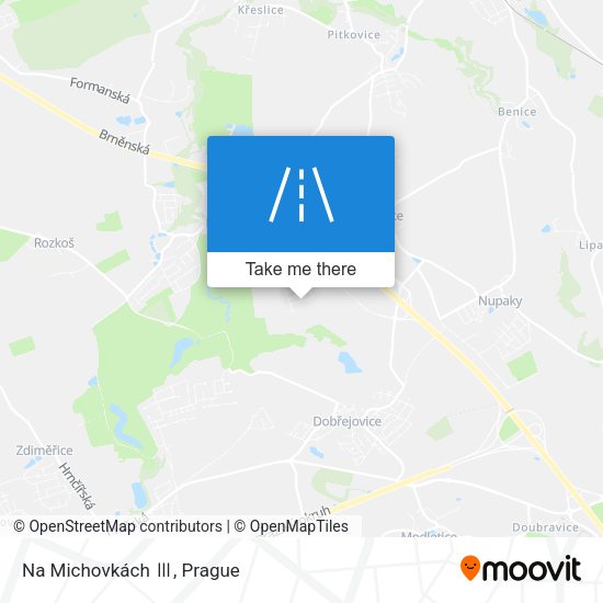Na Michovkách Ⅲ map