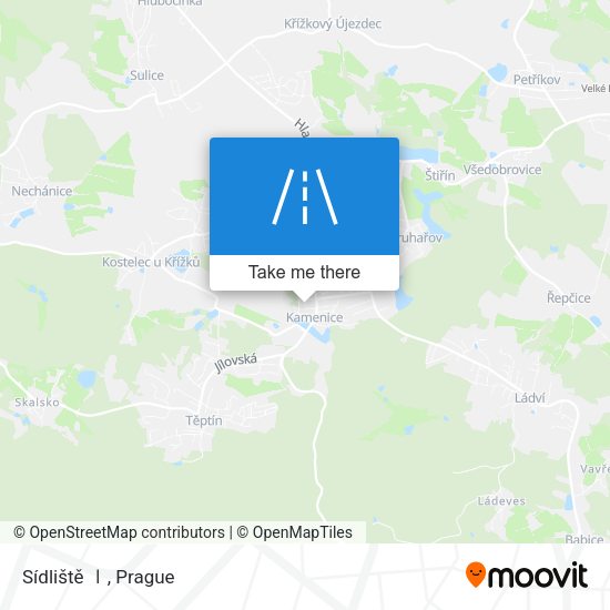 Sídliště Ⅰ map