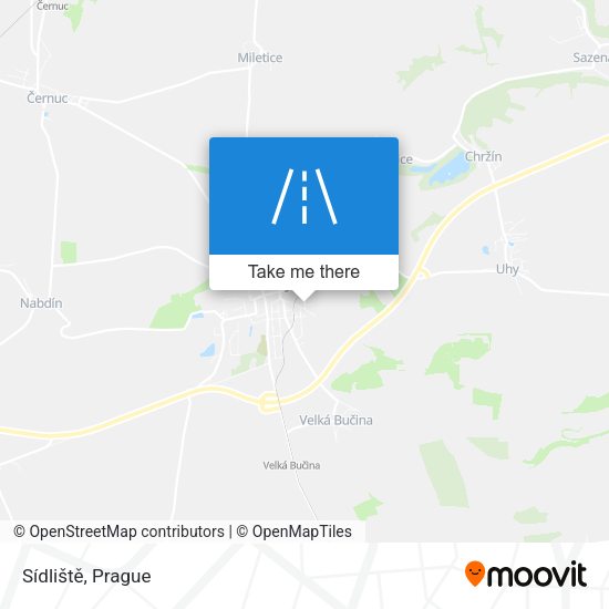 Sídliště map
