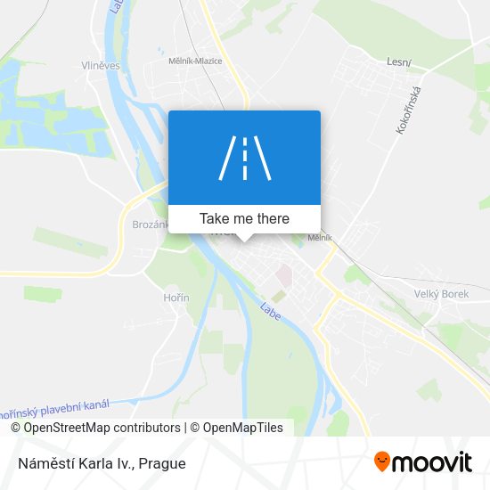 Náměstí Karla Iv. map