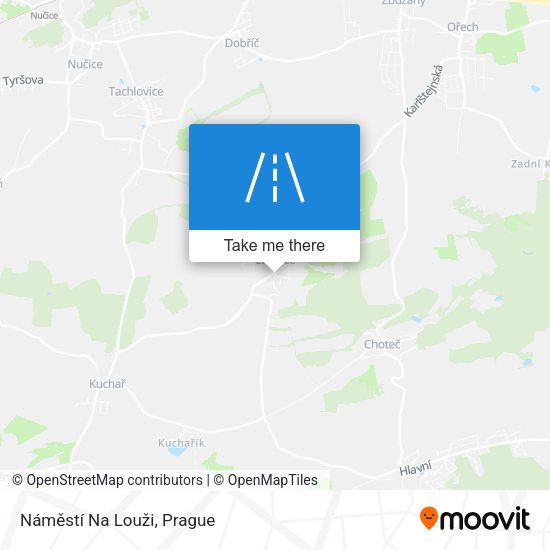 Náměstí Na Louži map