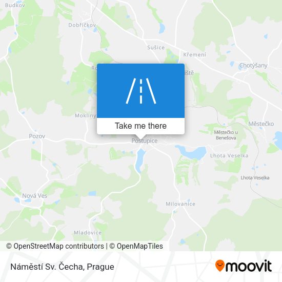 Náměstí Sv. Čecha map