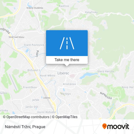 Náměstí Tržní map