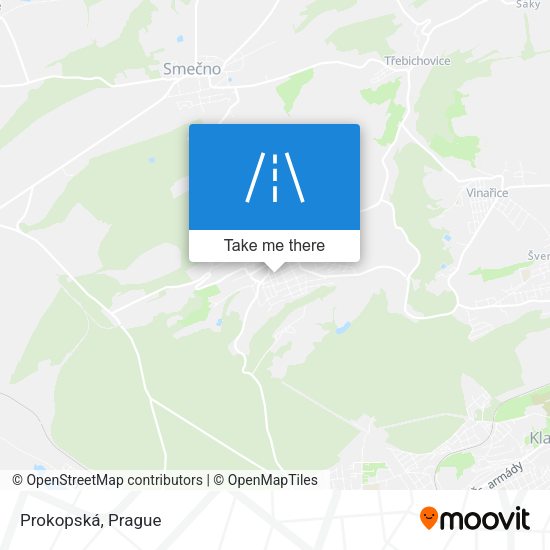 Карта Prokopská